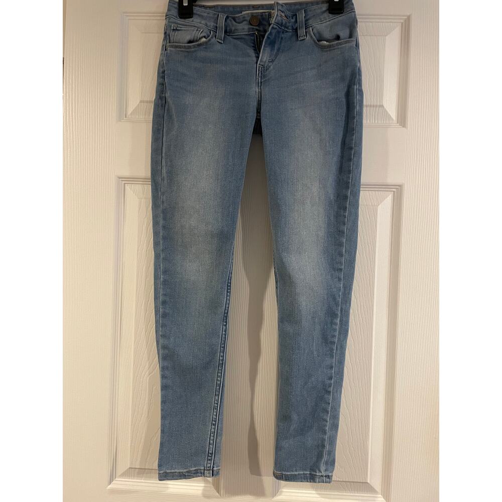Levi's 535 Super Skinny Lightwash Jeans - Size 26